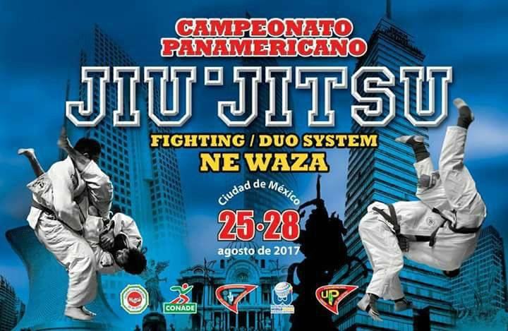 La Ju-Jitsu International Federation (JJIF) dio a conocer el póster oficial del próximo Campeonato Panamericano 2017, en donde se confirma a la Ciudad de México (CDMX) como sede de este evento continental que otorgará puntos rumbos a los World Games 2021.