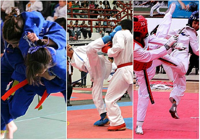 El judo, karate y taekwondo serán parte de la Olimpiada nacional y Nacional Juvenil 2018.