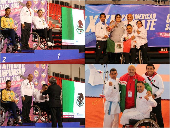 El corazón del Para-Karate de México nuevamente puso en alto el Camino dela Mano Vacía que se desarrolla en territorio azteca, gracias a la medalla de oro en modalidad de sillas de ruedas y una de bronce en débiles intelectuales del XXXII Campeonato Panamericano de Karate Santiago 2018.