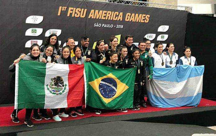 Una destacada participación tuvieron los integrantes de la Selección Mexicana de Judo que participaron en la primera edición de los Juegos Panamericanos Universitarios FISU Brasil 2018.