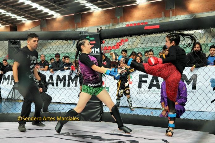 Nuevamente las emociones de los combates en jaula llegarán a Sala de Armas de la Magdalena Mixihuca de la CDMX.