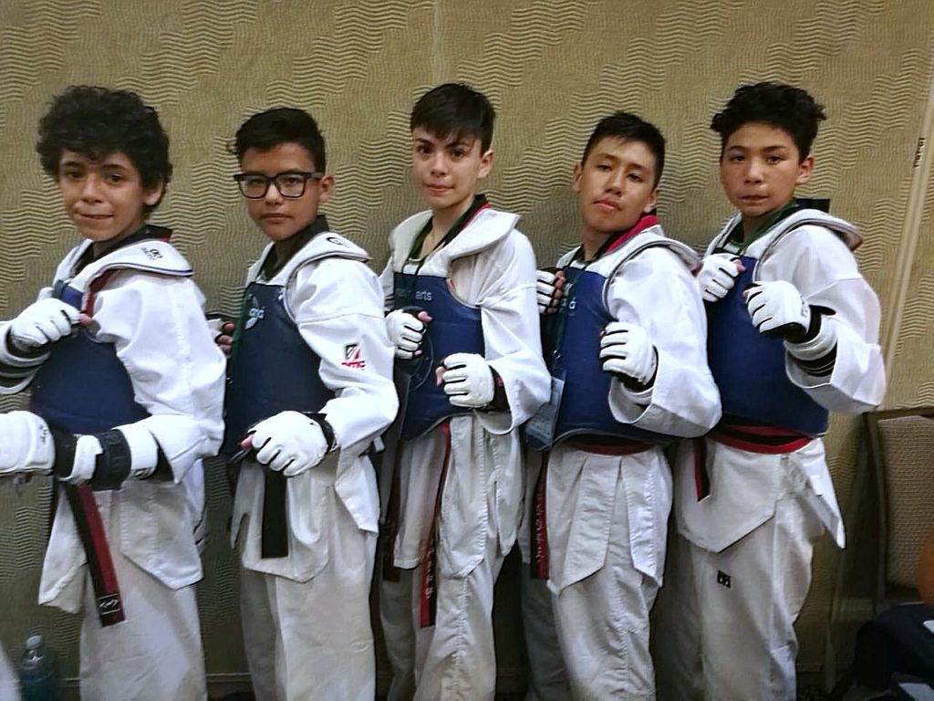 Integrantes Selección de Taekwondo CDMX.