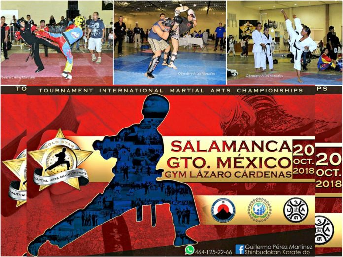 Conforme se acerca la fecha para el próximo V Campeonato de Artes Marciales ‘Gold Star’ Salamanca 2018, en Guanajuato, más competidores de diferentes estados del país y patrocinadores del sector empresarial de la región se han sumado a este gran evento.