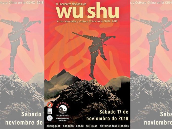 Grandes exponentes de las artes marciales chinas, se darán cita en la capital del país, para ser parte del 11° Encuentro Nacional de Wushu Ciudad de México.