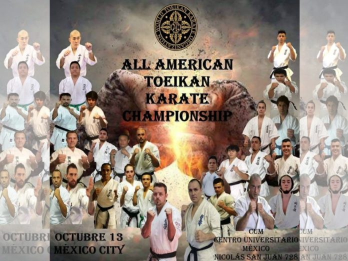 a energía de los kumites (combates) del karate kyokushinkai estará presente en la Ciudad de México (CDMX), donde se llevará a cabo The 2nd Open Tournament: “All American Toeikan Karate Championship”.