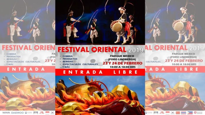 Artes marciales, gastronomía, música y danzas, entre otras expresiones de culturas asiáticas, estarán presentes en el Festival Oriental 2019, el cual se llevará a cabo el próximo fin de semana en el Foro Lindbergh del Parque México, CDMX.