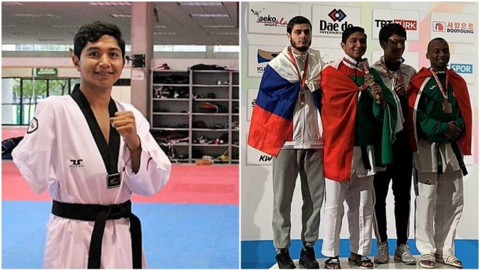 El sinaloense Juan Diego García López, de 16 años de edad, escribió su nombre con letras de oro en la historia del deporte nacional, al ganar la medalla dorada en el Campeonato Mundial de Parataekwondo, en Antalya, Turquía.
