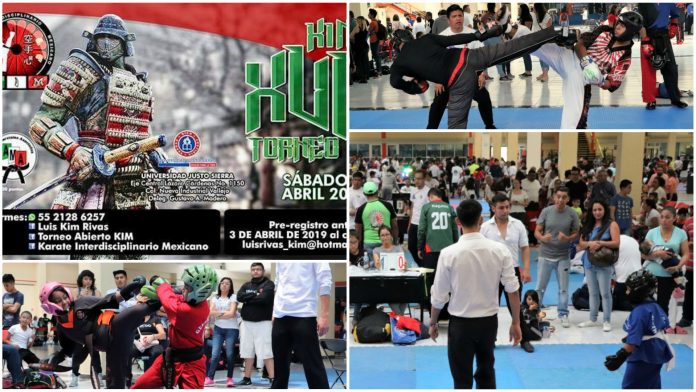 Una gran asistencia de cerca de 2 mil competidores, de al menos cien escuelas de artes marciales, serán parte del XVII Torneo Kim, el cual se realizará el próximo sábado 6 de abril en las instalaciones de una universidad privada al norte de la CDMX.