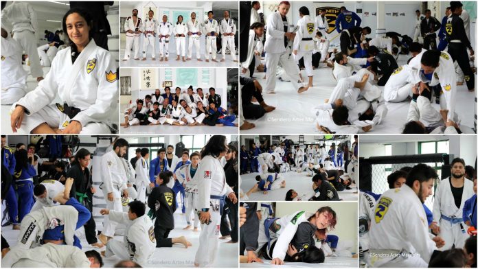 Con una intensa hora de técnicas sobre piso, y luego de una semana de festejo con clases especiales de jiujitsu y judo, así como una gran energía positiva de todos los asistentes, se llevó a cabo el cierre de graduación de la academia Promahos-Zenit BJJ