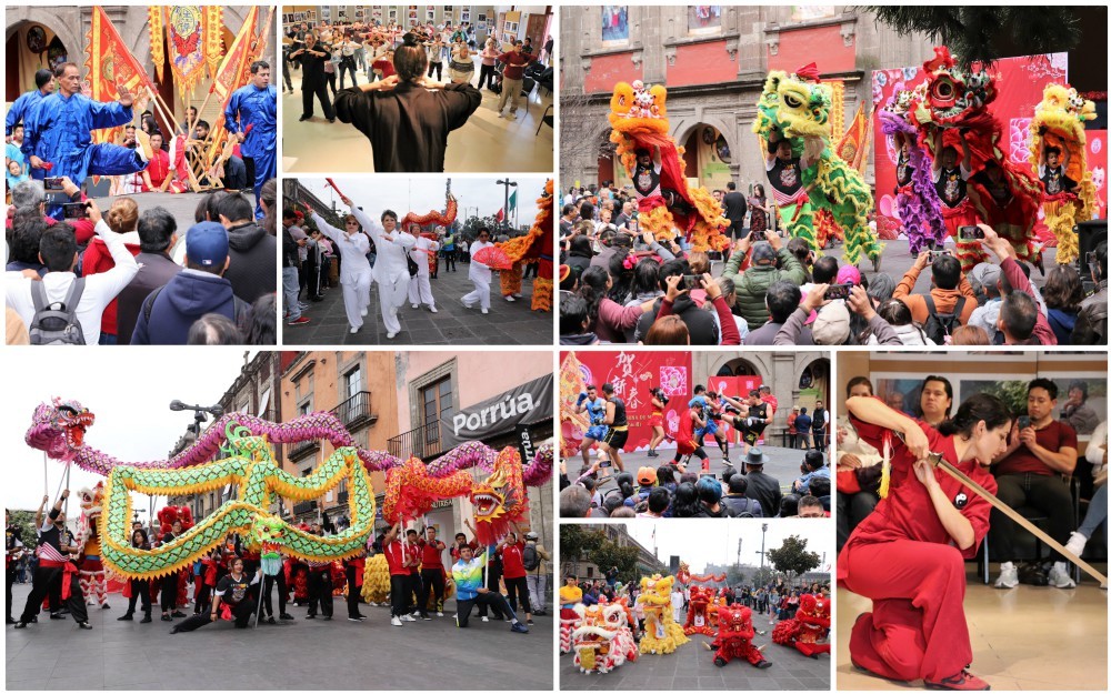 Artes marciales, leones y dragones iniciaron festejo por Año Nuevo Chino en  MNCM | Sendero Artes Marciales