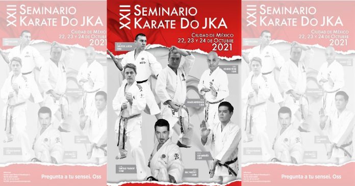 JKA México retoma actividades presenciales con XXII Seminario de Karate-Do Shotokan. Imagen cortesía.