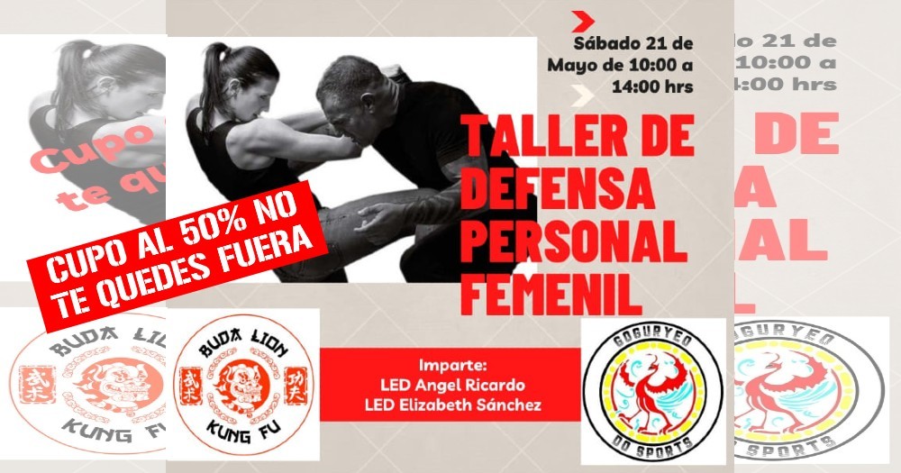 Taller de defensa personal para mujeres - 19 y 26 de marzo- Unidades  Tecnológicas de Santander