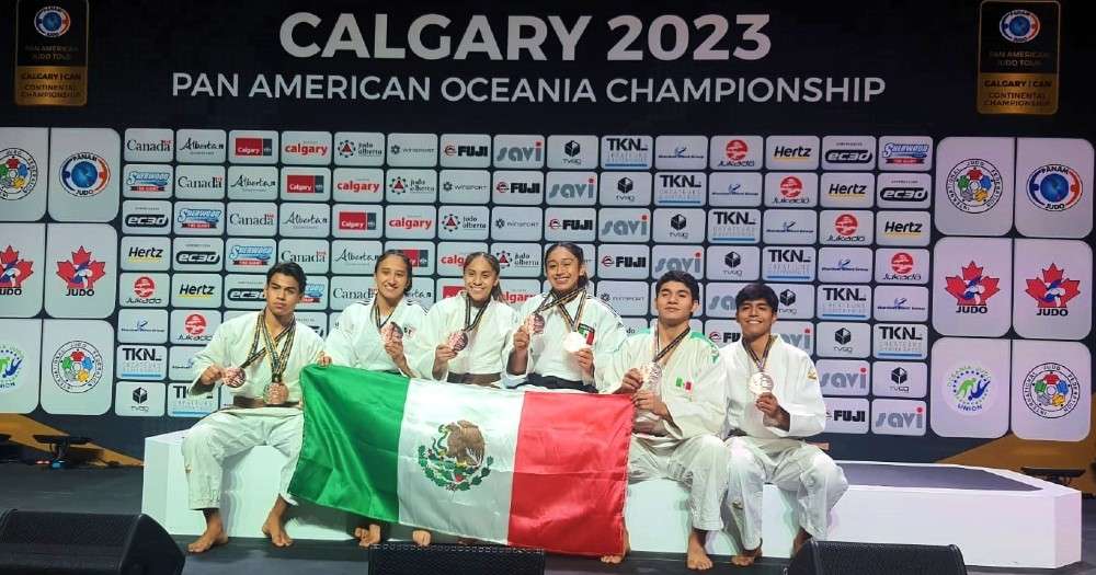 Mexican Judo Team Shines with Multiple Medals at Panamerican Oceania