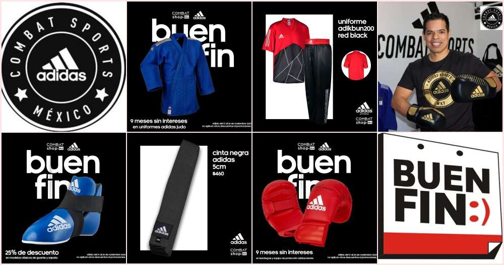 Adidas Combat Sports México mantendrá el “Buen Fin” durante todo noviembre