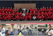 Fue abanderada la Selección Mexicana Taekwondo Poomsae, rumbo al Mundial de Hong Kong 2024