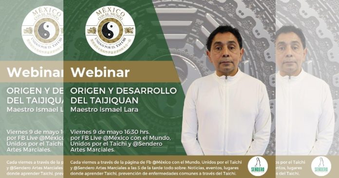 Este viernes, Webinar sobre el Origen y Desarrollo del Taijiquan, la Mega Clase de Taichi y sus proyectos futuros