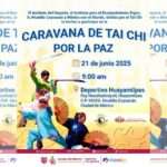 Caravana de Taichí por la Paz llegará a Coyoacán a compartir Bienestar y Armonía