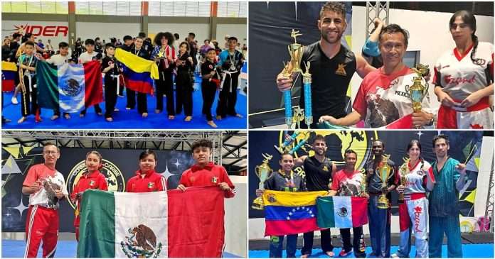 Jóvenes kempokas leoneses destacaron con 8 medallas en el Clásico del Caribe Cartagena 2025. Cortesía.