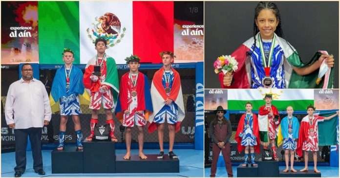 México Brilla en el Campeonato Mundial Juvenil IMMAF 2025 con Oro Histórico, una Plata y un Bronce. Cortesía (1)