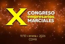Comenzaron a Ocuparse Lugares del X Congreso Empresarios Marciales Exitosos 2026