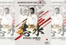 Todo listo para el Histórico “JKA Kaiten Tour 2025” con Shihan Ryosuke Shimizu por 4 Ciudades de México