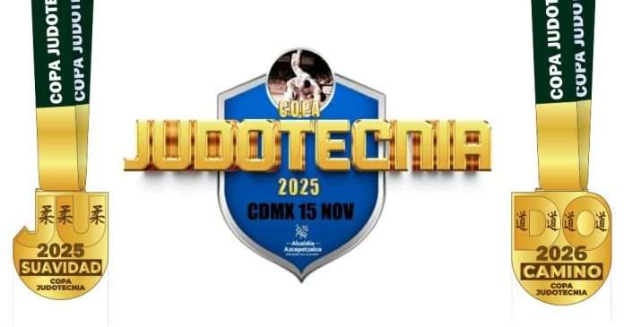 Copa Judotecnia 2025 entregará Medallas Temáticas con Filosofía que develarán el Significado de JUDO