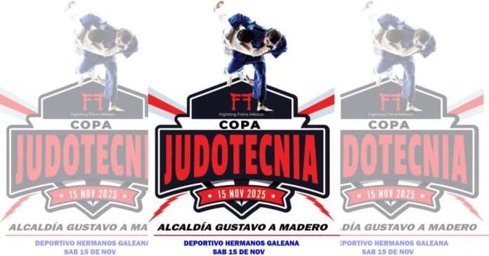 Copa Judotecnia 2025 se Traslada al Deportivo Hermanos Galeana por Cambio Estratégico