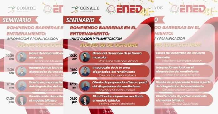 Seminario Gratuito del CPLED Ofrecerá Innovación y Planificación Deportiva Avanzada