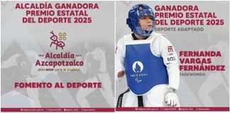 Doble Triunfo: Azcapotzalco Recibe Premio Estatal del Deporte 2025 y a Atleta Paralímpica Chintolola