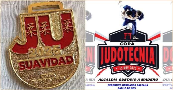 Fue Revelada la Medalla JU de la Copa Judotecnia 2025, Un Homenaje a la Filosofía del Judo