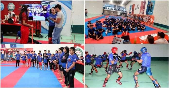 Medallistas Juveniles de Kickboxing Se Concentran en CONADE para Panamericano 2025