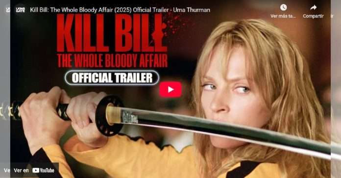 Vuelve Kill Bill con The Whole Bloody Affair, sin Censura y Unida (mira el tráiler)