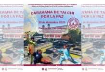 Caravana de Taichi por la Paz cerrará gira con Clase Masiva y Gratuita en Tlatelolco CDMX