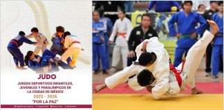 Azcapotzalco vibrará con la emoción del Judo de los Juegos de la CDMX rumbo a la Olimpiada Nacional Competidores de Judo CDMX en combate durante torneo oficial.