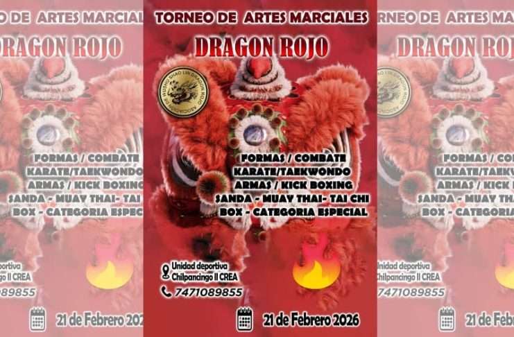 Chilpancingo se alista para el “Torneo Nacional de Artes Marciales Dragón Rojo” Chilpancingo se prepara para el Torneo Nacional de Artes Marciales Dragón Rojo 2026