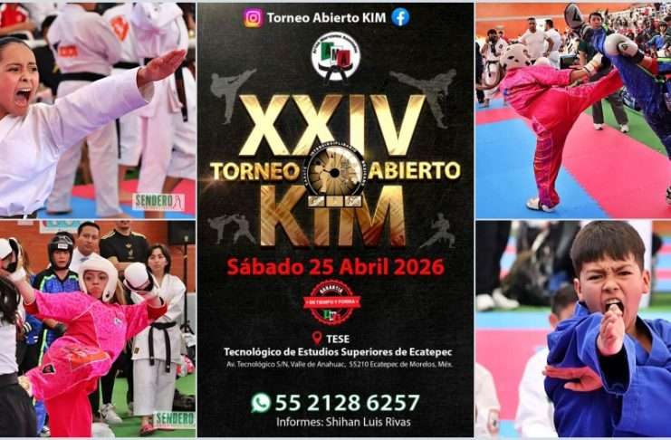 Siguen abiertos los registros “En Tiempo y Forma” para el XXIV Torneo Abierto KIM 2026