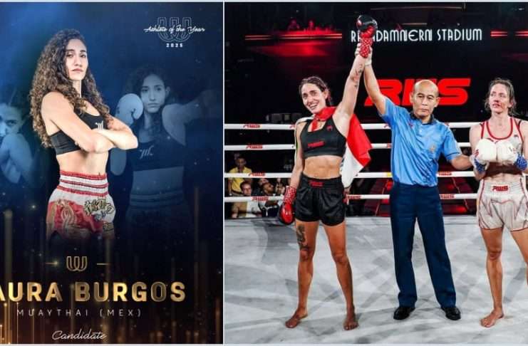 Histórico: Laura Burgos, la reina del Muaythai mexicano, va por el trono de Atleta del Año en los World Games Laura Burgos atleta mexicana de Muay Thai nominada a The World Games 2025