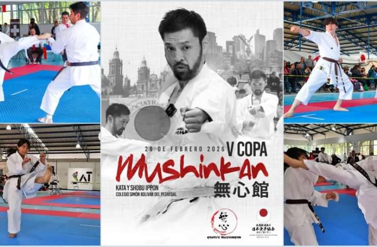 Con Seminario de Arbitraje JKA, V Copa Mushinkan 2026 se prepara para su gran torneo de Karate-Do Lanzan convocatoria oficial para la V Copa Mushinkan 2026 de Karate-Do tradicional