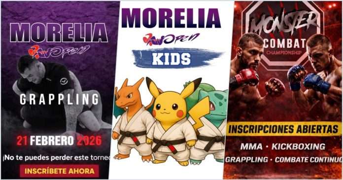 Morelia recibirá magno evento multidisciplinario de Artes Marciales en febrero