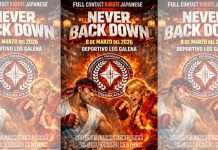 El Full Contact Karate sacudirá a la CDMX con el 11° Torneo “Never Back Down” El Full Contact Karate sacudirá a la CDMX con el 11° Torneo "Never Back Down"