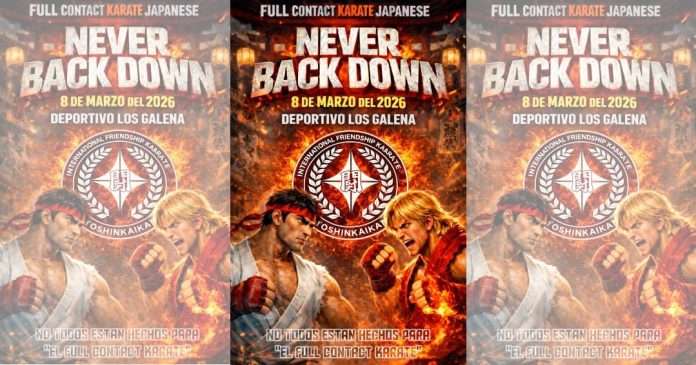 El Full Contact Karate sacudirá a la CDMX con el 11 Torneo Never Back Down El Full Contact Karate sacudirá a la CDMX con el 11° Torneo "Never Back Down"