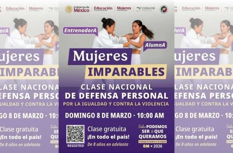 8M: CONADE y la FMJ anuncian la “Clase Nacional de Defensa Personal: Mujeres Imparables” 8M: CONADE y la FMJ anuncian la "Clase Nacional de Defensa Personal: Mujeres Imparables"