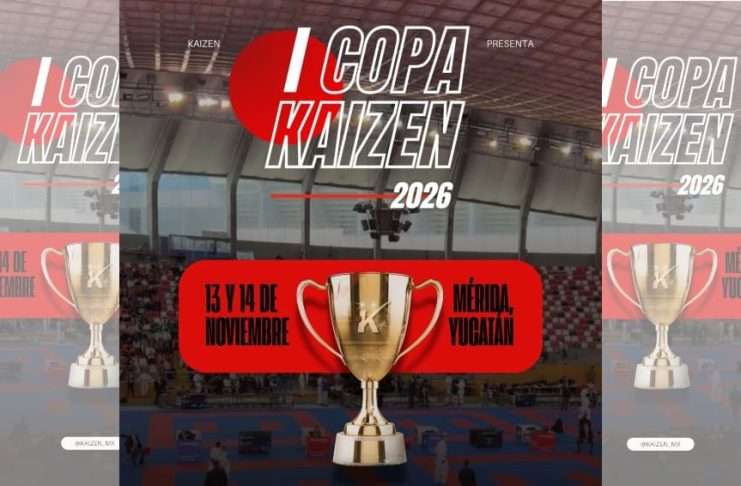 El Karate-Do de élite llegará a Yucatán con la “I Copa Kaizen 2026” El Karate-Do de élite llegará a Yucatán con la "I Copa Kaizen 2026"