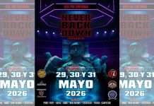 El Never Back Down Tournament 2026 regresa con nuevas fechas y categorías renovadas Póster oficial del Never Back Down Tournament 2026 organizado por CTEK y Bonebreakers