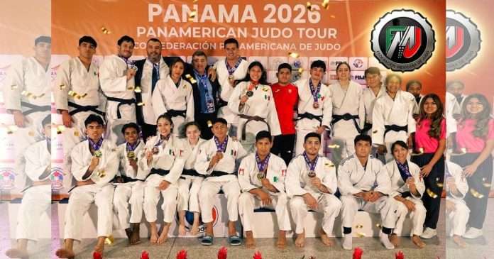 Selección Mexicana de Judo celebra el segundo lugar del medallero en la Copa Centroamericana Panamá 2026