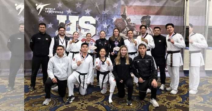 México brilló en el Open Para Taekwondo EE.UU. 2026 con Cuatro Oros