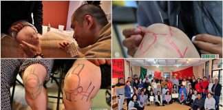 Secretos de Shaolin y una gran experiencia mística en el Taller Rodillas Sanas Maestros de Shaolin enseñando puntos de acupuntura en el taller Rodillas Sanas México