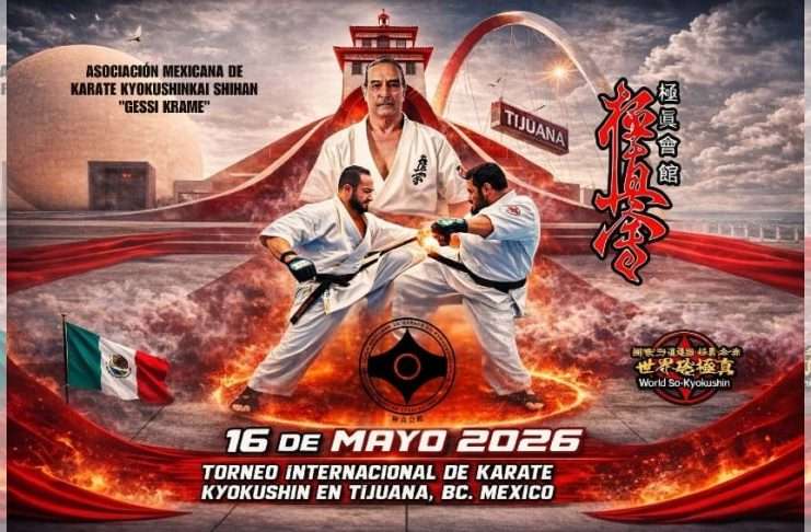 Torneo Internacional en Tijuana en Homenaje a Gessi Krame, pionero del Kyokushin Tijuana rendirá homenaje con Torneo Internacional a Shihan Gessi Krame, introductor del Kyokushin a México