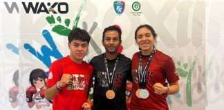 México brilla en Copa del Mundo de Kickboxing: Vanessa Sánchez y Carlos Herrera suben al podio Atletas mexicanos Vanessa Sánchez y Carlos Herrera con medallas en la Copa del Mundo de Kickboxing Italia 2026