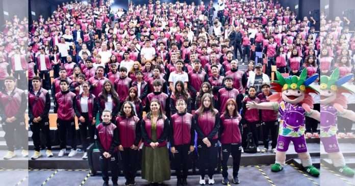 Abanderan a la delegación de la CDMX rumbo a Olimpiada Nacional 2026; se entregarán incentivos económicos a medallistas Abanderan a la delegación de la CDMX rumbo a Olimpiada Nacional 2026; se entregarán incentivos económicos a medallistas